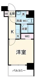 グランリーヴェル横濱南ADELE【8階】の間取り