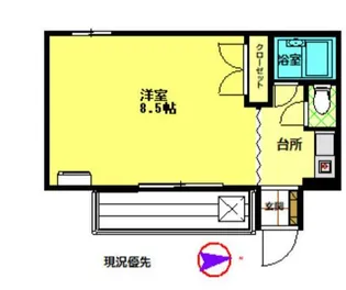 メゾンマリエ【2階】の間取り