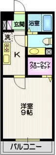 壱番館 浅田【1階】の間取り