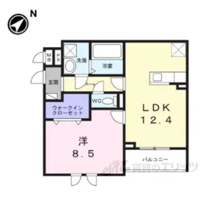 シャルマールスイート【3階】の間取り