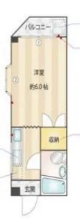 ルシエ町田1【3階】の間取り