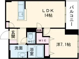 シャーメゾン シエロ【3階】の間取り