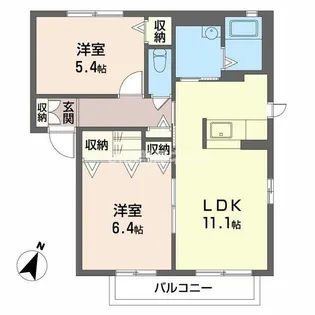 Season II【2階】の間取り