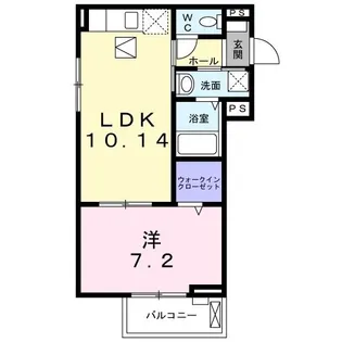 ポノ ククナ【1階】の間取り