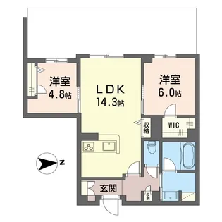 グランリオル【2階】の間取り