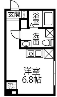 クリオ ラモード木場公園【3階】の間取り