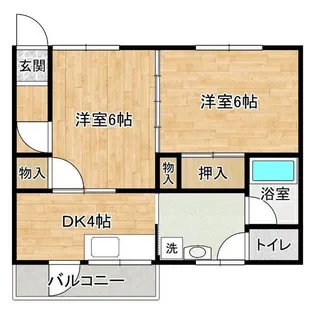 第2光洋ビル【2階】の間取り