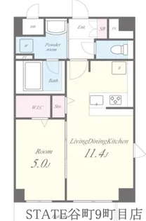 PLAISIR CAMPHRIER【5階】の間取り