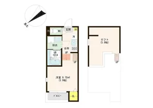 NEXSTAGE大桐【2階】の間取り