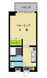 レジデンスFJ【2階】の間取り