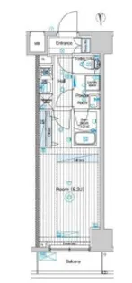 ブライズ亀戸DUE【6階】の間取り