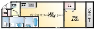 H-maison加美正覚寺VII【1階】の間取り