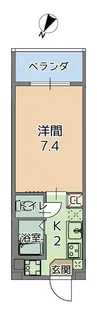 トーマス伊祖【7階】の間取り