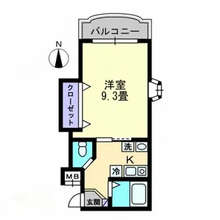 Jエクレール【1階】の間取り