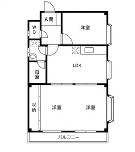 ジュネスII【2階】の間取り