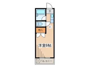 みなみハイツ【2階】の間取り