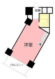江の島サマリーナ【8階】の間取り