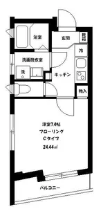 隆弥シベール二子【2階】の間取り