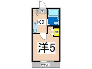 Cherry Heim【1階】の間取り