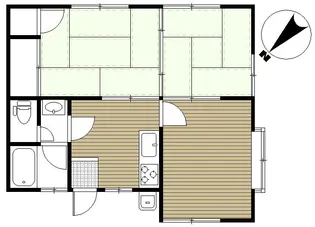 こうたハウス【1階】の間取り