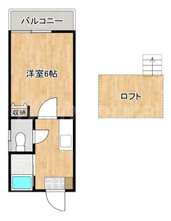 ステーションハイツ【2階】の間取り