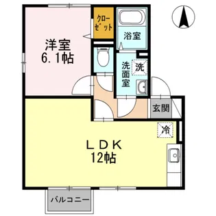 MaedaHouse【2階】の間取り