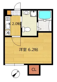 M&M船橋【1階】の間取り