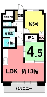 MAC八戸コート【4階】の間取り