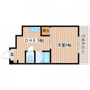 ふるどいビル【4階】の間取り