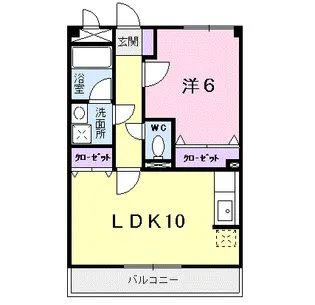 パソ・ヘンテ【2階】の間取り