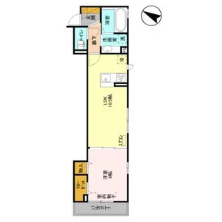 ソラーナ【3階】の間取り