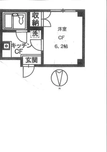 バレーヌ小竹向原【1階】の間取り