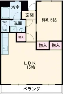 エスポワール長良【3階】の間取り