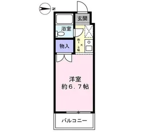 片山グリーンハイツ【1階】の間取り