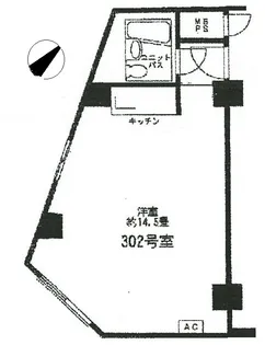 カサグランデ・ミワ【3階】の間取り