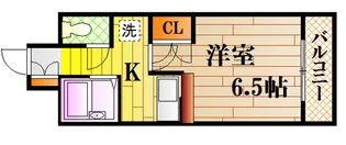 エステートベネフィット5フルタ【4階】の間取り