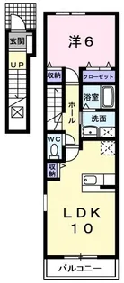 OWL(アウル)-III【2階】の間取り