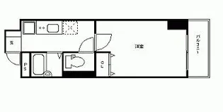 ポルトウール【4階】の間取り