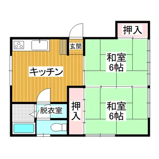 メゾン鳴滝【2階】の間取り