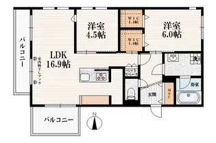 ElyseeekodaII【2階】の間取り