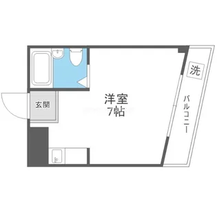 大宝門真CTスクエア-1【4階】の間取り