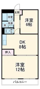 サンエクセル【2階】の間取り