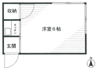 土屋アパート【2階】の間取り