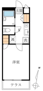 micメゾン壱番館C棟【1階】の間取り