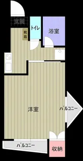 エル新屋敷B【1階】の間取り