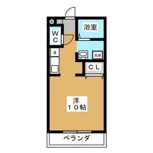 パセオ蜆塚壱番館【1階】の間取り