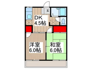 サニ-ハイツ【2階】の間取り