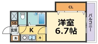 ユーミーハイツ【3階】の間取り