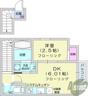 ノンノ【2階】の間取り