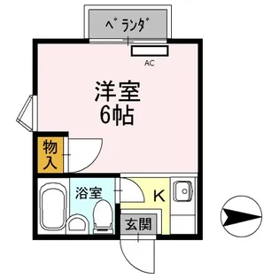 調布ハイムピア【2階】の間取り